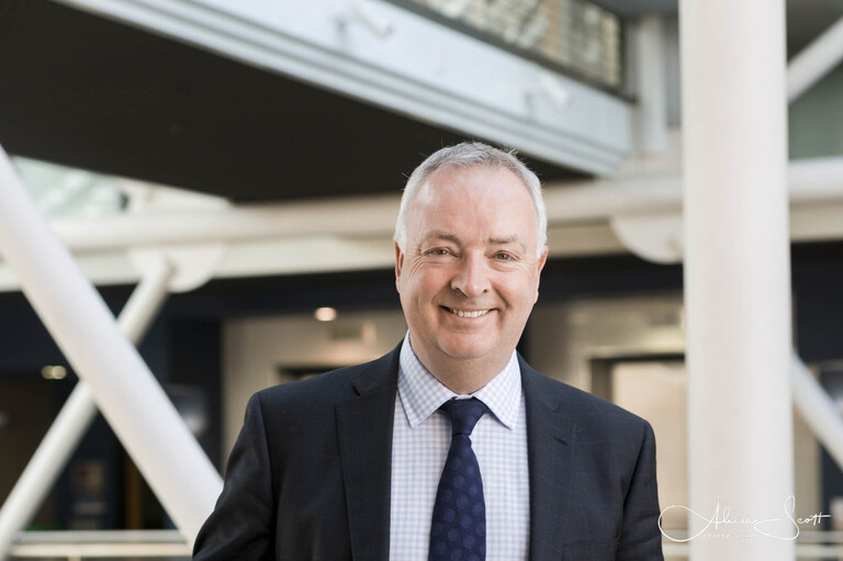 Business photo and corporate headshot of Kevin Lavery, CEO of Wellington City Council taken by Alicia Scott Wellington photographer